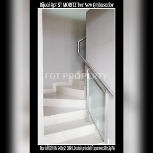Dijual Apartment ST MORITZ Tower New Ambasador, tower paling high end dan terbaru serta paling strategis di tengah2 mal.