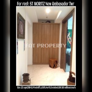 For rent: ST MORITZ Apartment @Jl Puri Indah,West Jakarta.