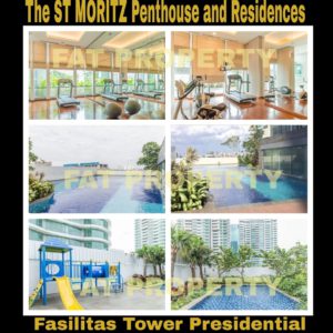 Dijual Apartment ST MORITZ Tower terbaik dan terelite, Presidential Tower(hanya 4 unit per lantai,privatelift)