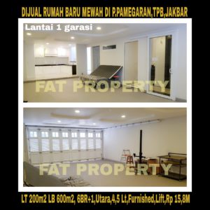 Dijual rumah di Taman Permata Buana, Jl Pulau Pamegaran,Jakarta Barat.