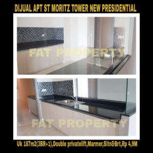 Dijual Apartment ST MORITZ Tower terbaru dan terbaik,New Presidential Tower.