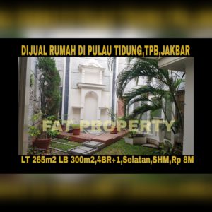 Dijual cepat rumah mewah di Jl Pulau Tidung,Taman Permata Buana,Jakarta Barat.(sebelah Puri Indah)