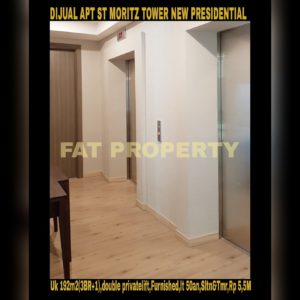 Dijual Apartment ST MORITZ Tower terbaru dan terbaik,New Presidential Tower.