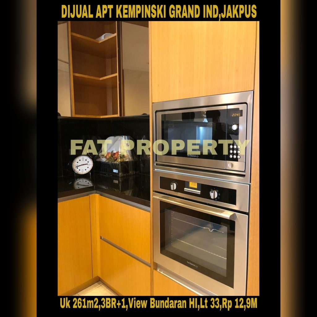 Dijual Apartement Kempinski Grand Indonesia Jakarta Pusat diBunderan HI,Jl MH Thamrin,Jakarta Pusat.