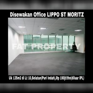 Disewakan Office Space di kompleks paling bergengsi dan terkomplit di Jakarta Barat