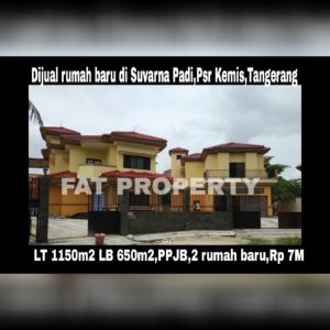 Dijual rumah baru di Suvarna Padi,Pasar Kemis,Tangerang.