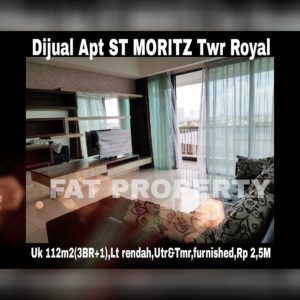 Dijual Apartment ST MORITZ di Puri Indah,Jakarta Barat.