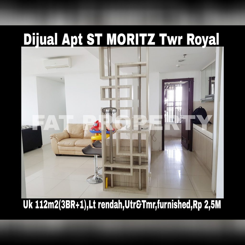 Dijual Apartment ST MORITZ di Puri Indah,Jakarta Barat.