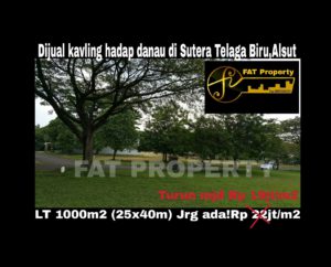 Dijual kavling perumahan elite di Sutera Telaga Biru Utama no 36,Alam Sutera.