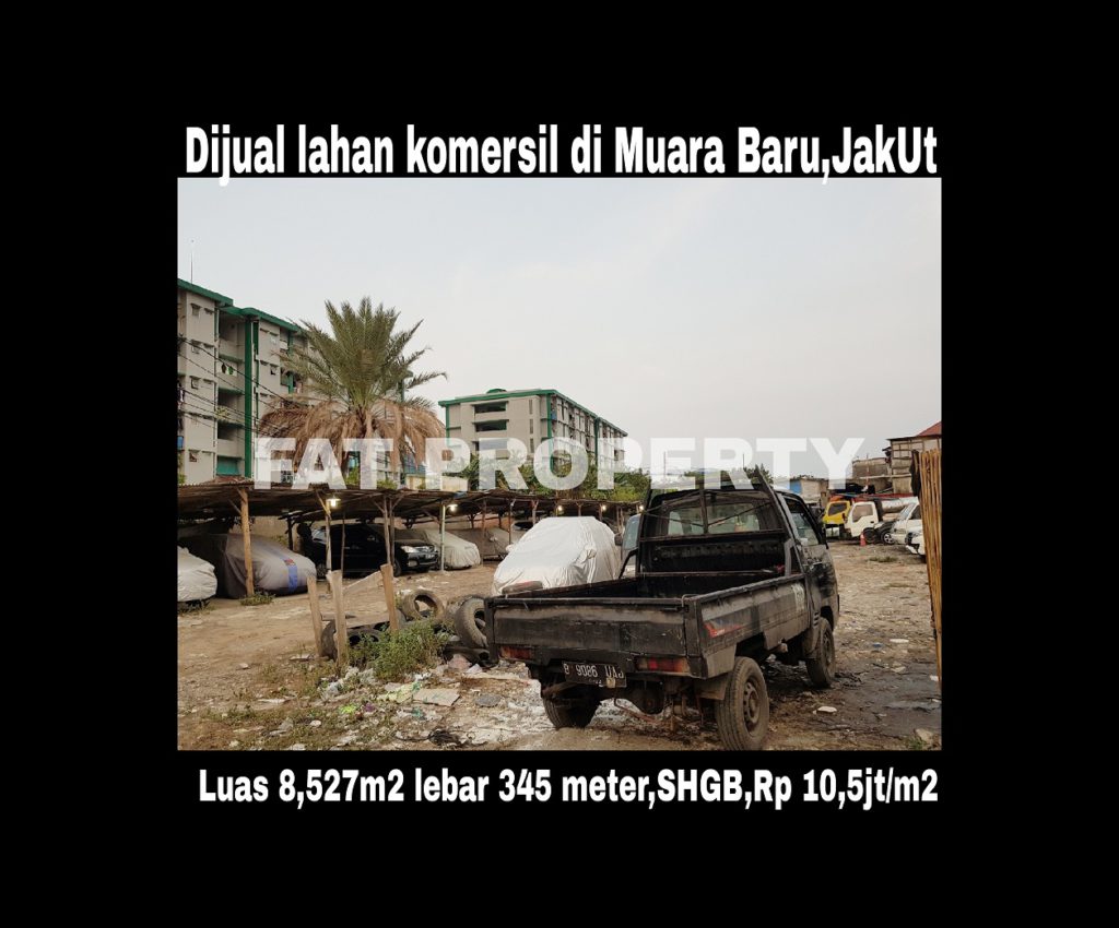 Dijual lahan di Muara Baru,Jakarta Utara.