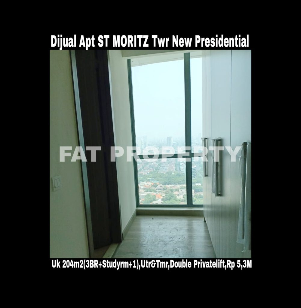 Dijual Apartment ST MORITZ Tower terbaru dan terbaik,New Presidential Tower.