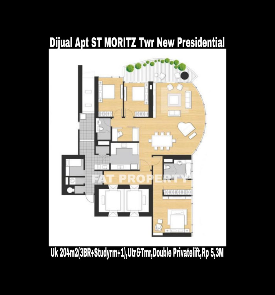 Dijual Apartment ST MORITZ Tower terbaru dan terbaik,New Presidential Tower.