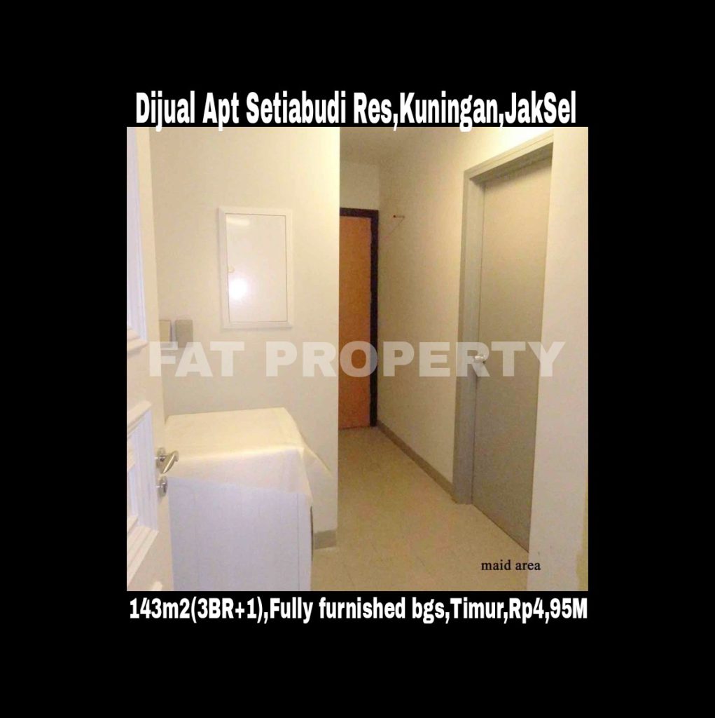 DIJUAL APARTEMEN SETIABUDI RESIDENCES,Kuningan,Jakarta Selatan.