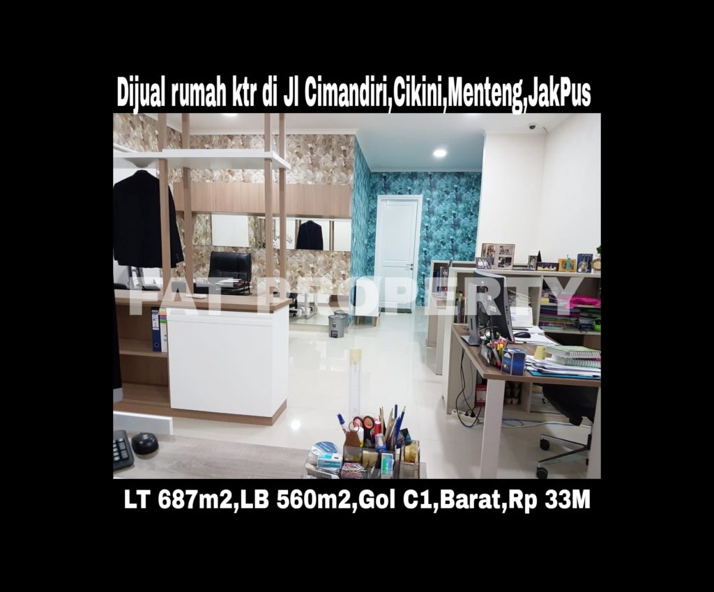 Dijual rumah di daerah elite di jantungnya ibukota Indonesia di Menteng Jl Cimandiri,Cikini,Menteng.