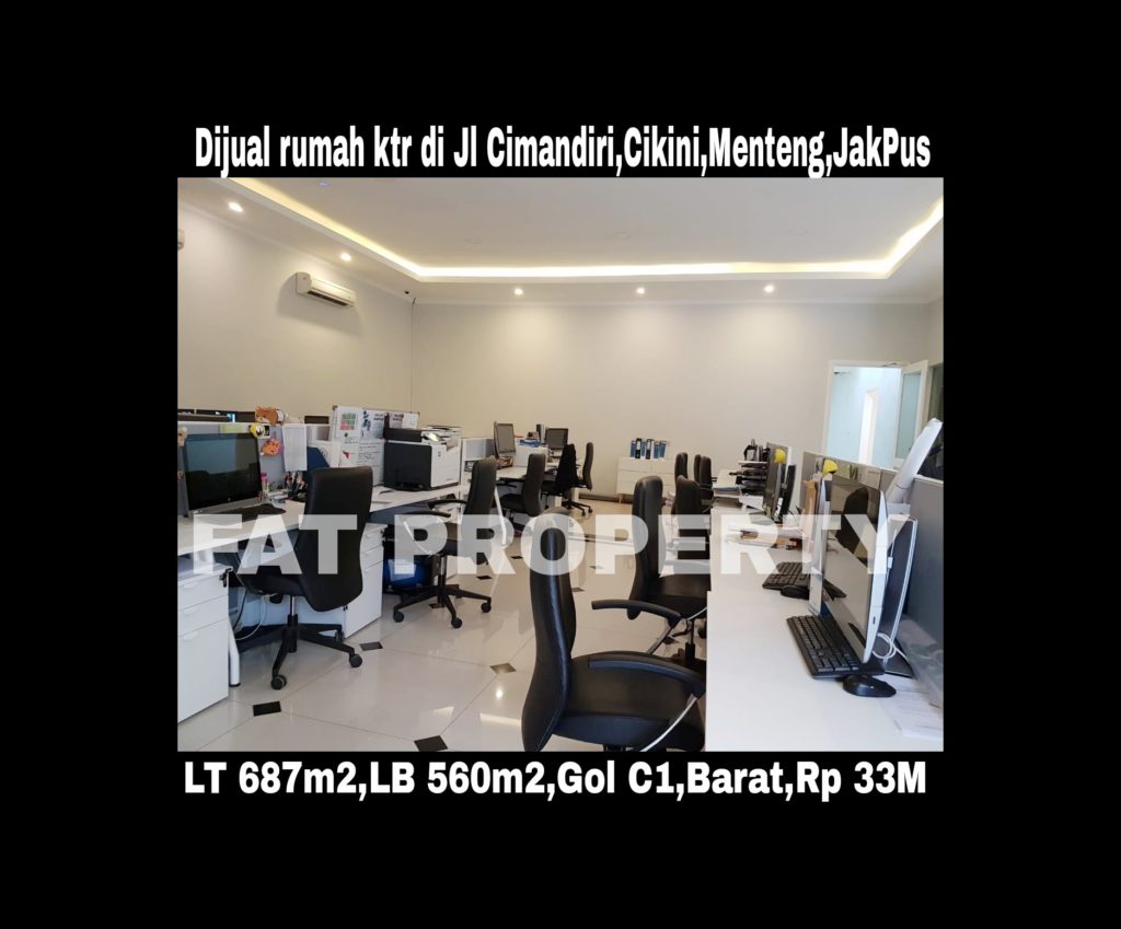 Dijual rumah di daerah elite di jantungnya ibukota Indonesia di Menteng Jl Cimandiri,Cikini,Menteng.