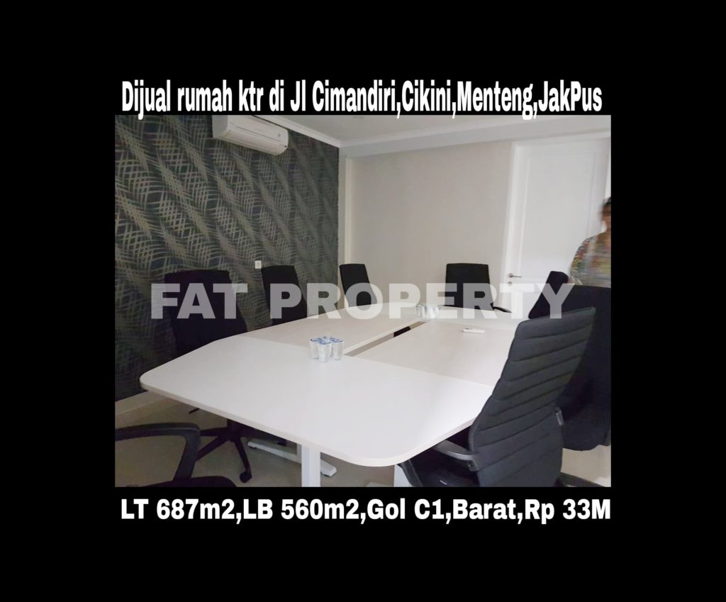 Dijual rumah di daerah elite di jantungnya ibukota Indonesia di Menteng Jl Cimandiri,Cikini,Menteng.