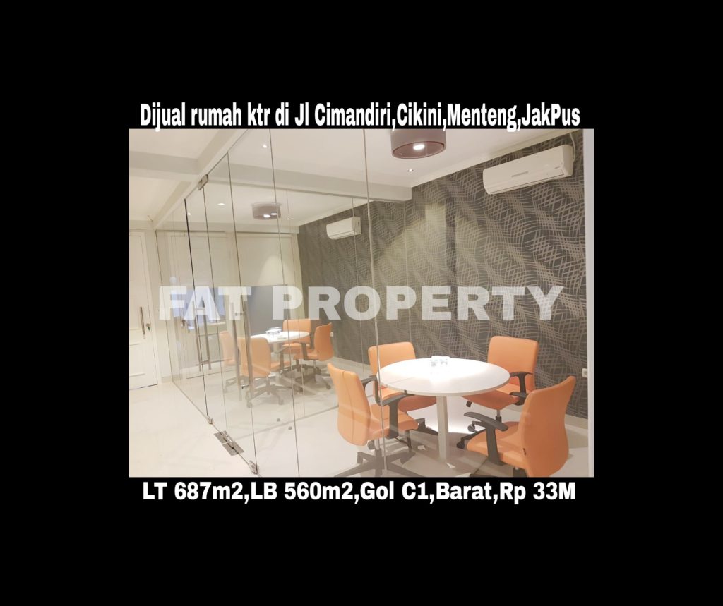 Dijual rumah di daerah elite di jantungnya ibukota Indonesia di Menteng Jl Cimandiri,Cikini,Menteng.
