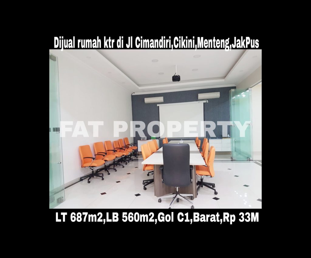 Dijual rumah di daerah elite di jantungnya ibukota Indonesia di Menteng Jl Cimandiri,Cikini,Menteng.
