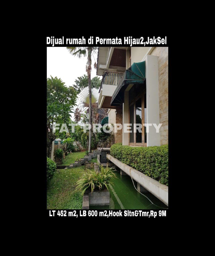 Dijual rumah mewah di Permata Hijau 2 ,Jakarta Selatan