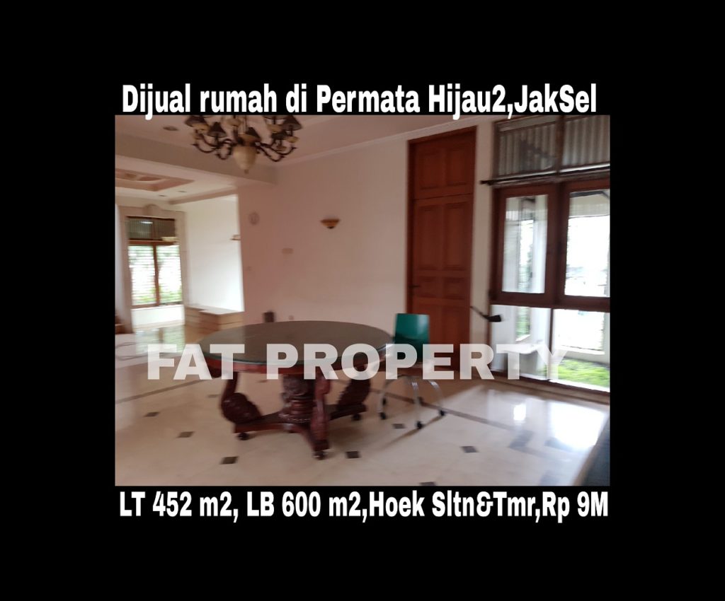 Dijual rumah mewah di Permata Hijau 2 ,Jakarta Selatan