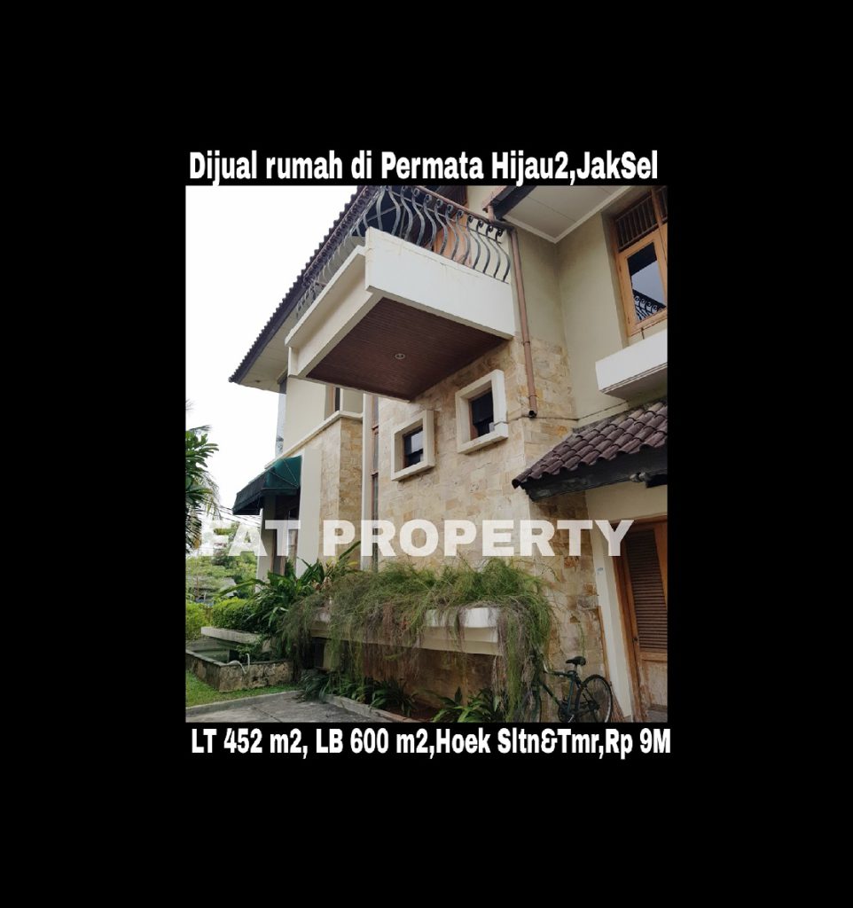 Dijual rumah mewah di Permata Hijau 2 ,Jakarta Selatan