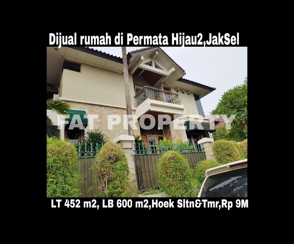 Dijual rumah mewah di Permata Hijau 2 ,Jakarta Selatan