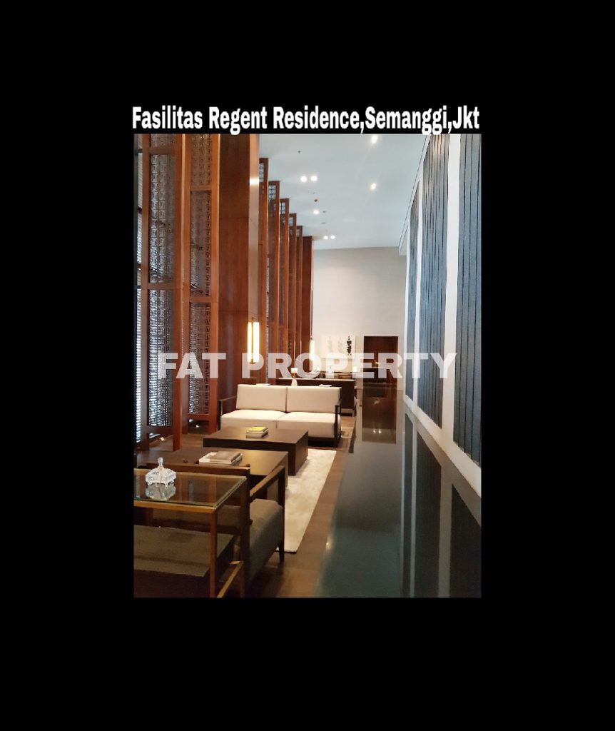 Disewakan Apartemen Regent Residence/ Mangkuluhur Residence,Semanggi,Jakarta.