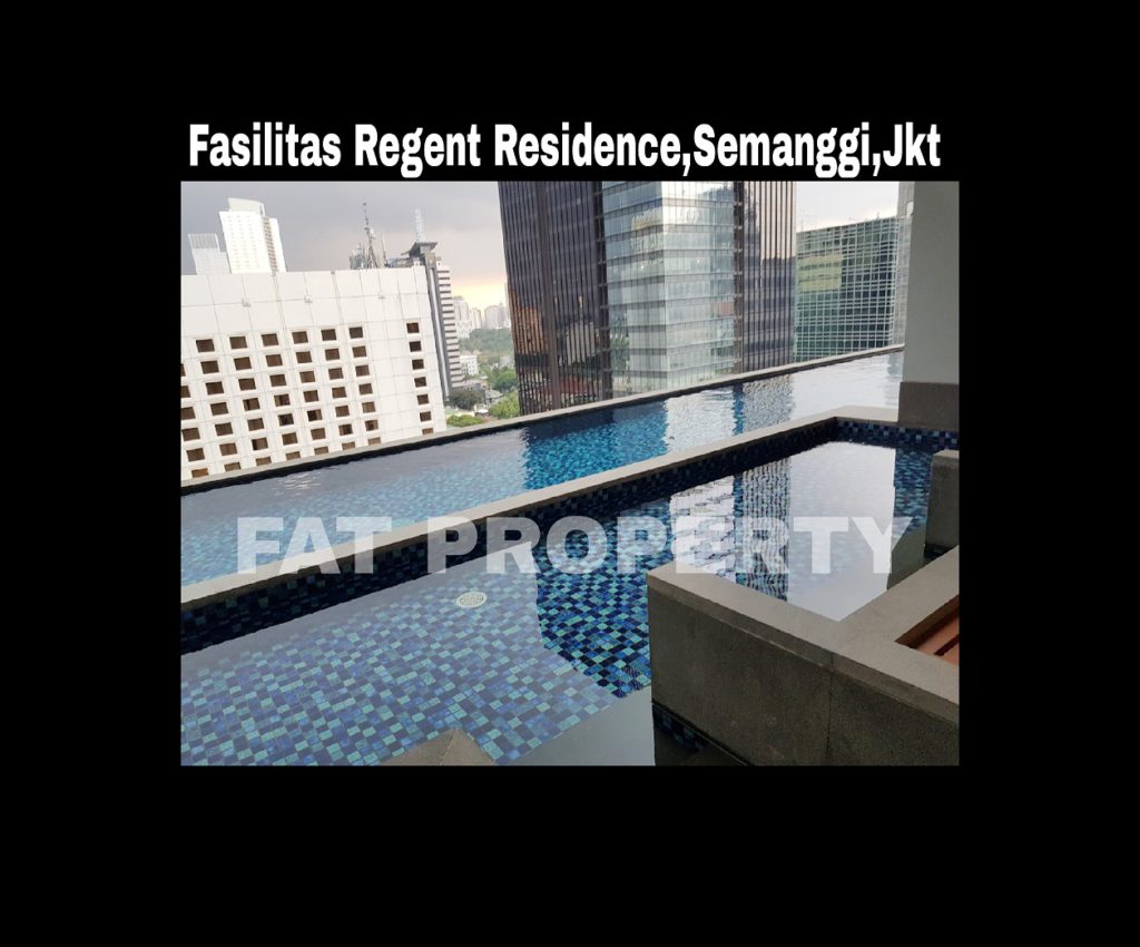 Disewakan Apartemen Regent Residence/ Mangkuluhur Residence,Semanggi,Jakarta.