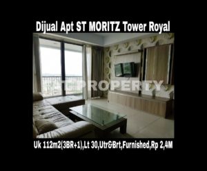 Dijual Apartment ST MORITZ di Puri Indah,Jakarta Barat,