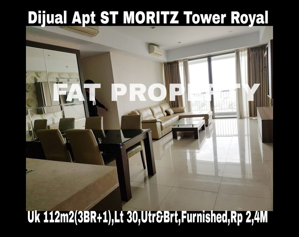 Dijual Apartment ST MORITZ di Puri Indah,Jakarta Barat,