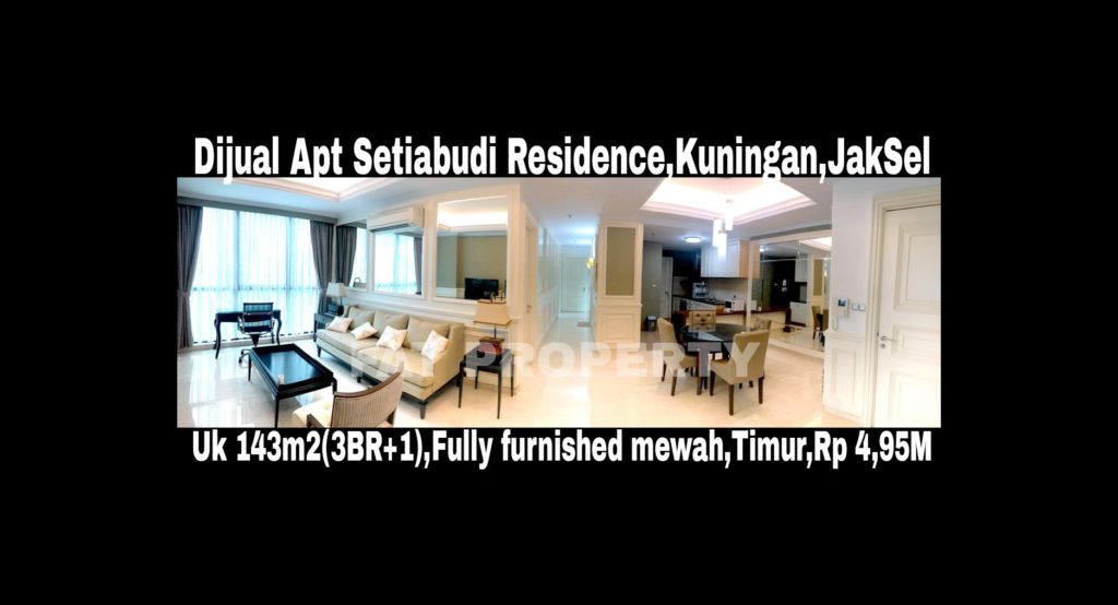 DIJUAL APARTEMEN SETIABUDI RESIDENCES,Kuningan,Jakarta Selatan.