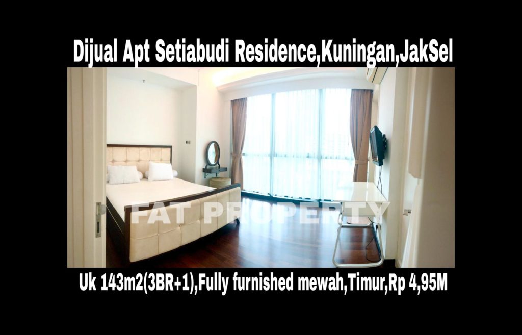 DIJUAL APARTEMEN SETIABUDI RESIDENCES,Kuningan,Jakarta Selatan.