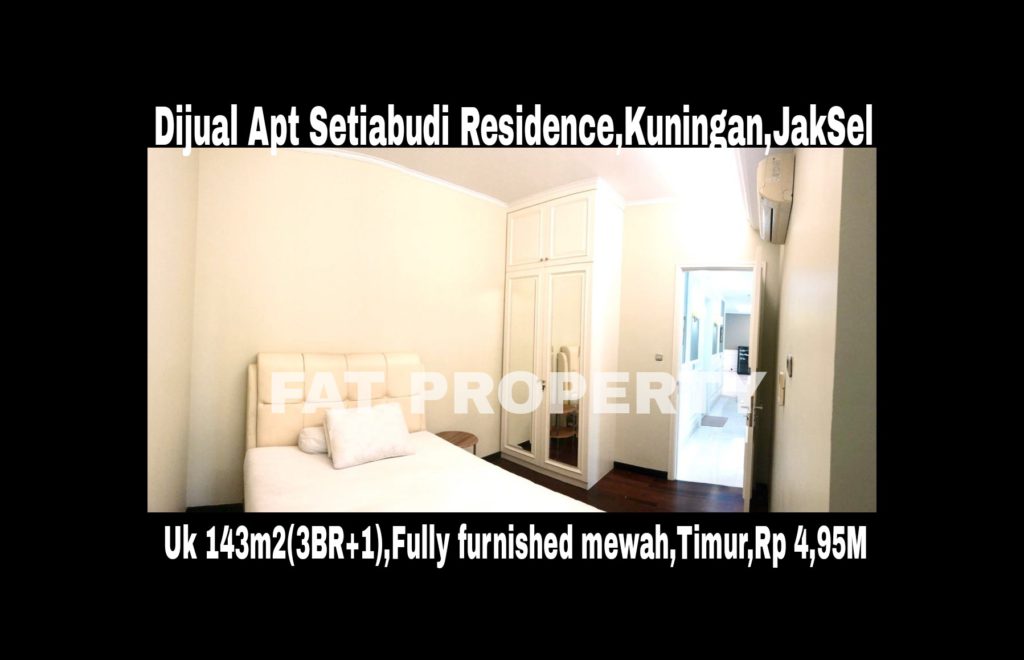 DIJUAL APARTEMEN SETIABUDI RESIDENCES,Kuningan,Jakarta Selatan.