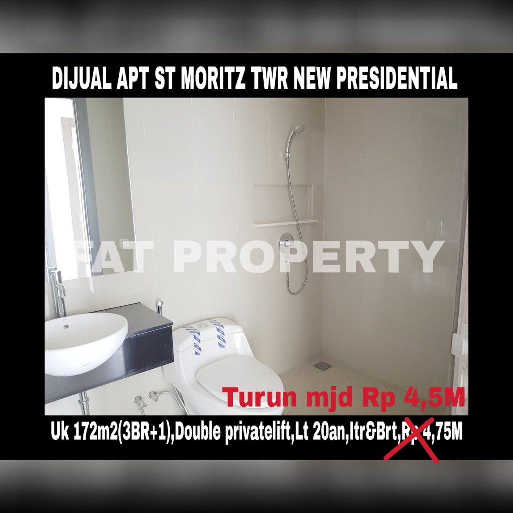 Dijual Apartment ST MORITZ Tower terbaru dan terbaik,New Presidential Tower.