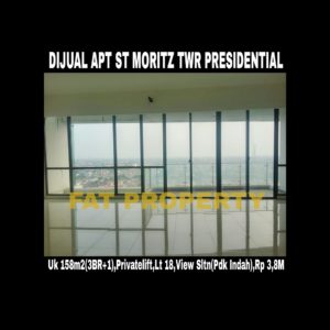 Dijual Apartment ST MORITZ Tower Presidential the best tower