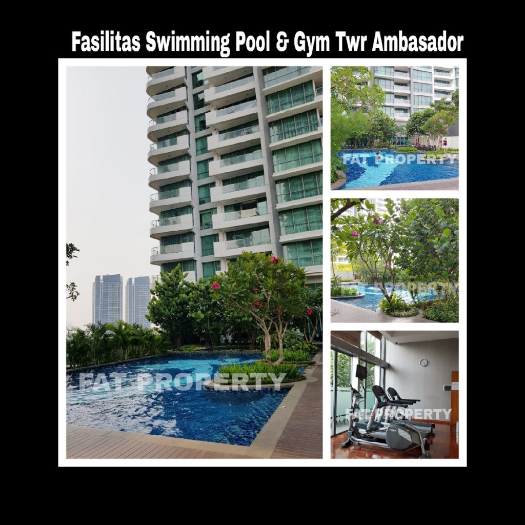 Dijual Apartment ST MORITZ Tower Ambasador luas 157m2 di lt 30-an.