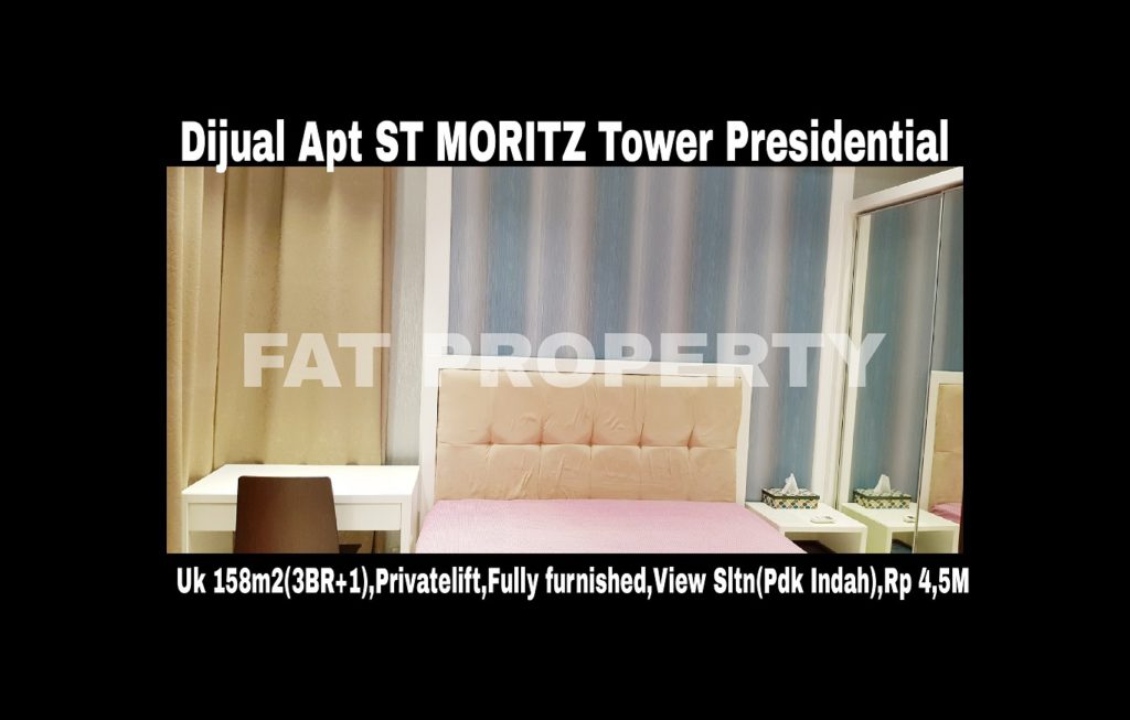 Dijual Apartment ST MORITZ Tower Presidential