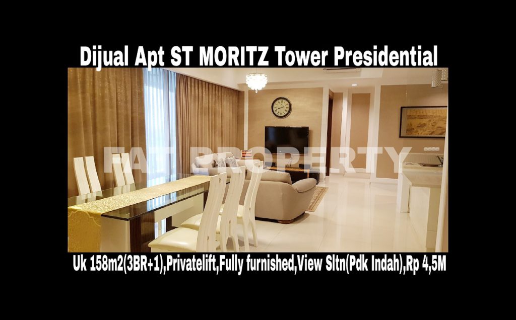 Dijual Apartment ST MORITZ Tower Presidential