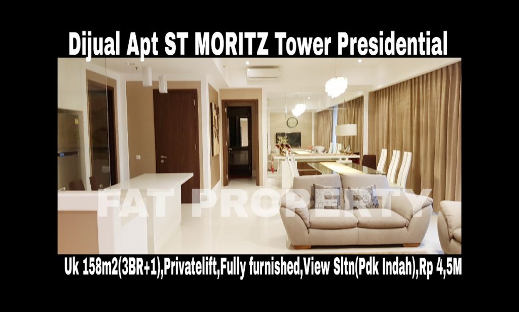 Dijual Apartment ST MORITZ Tower Presidential