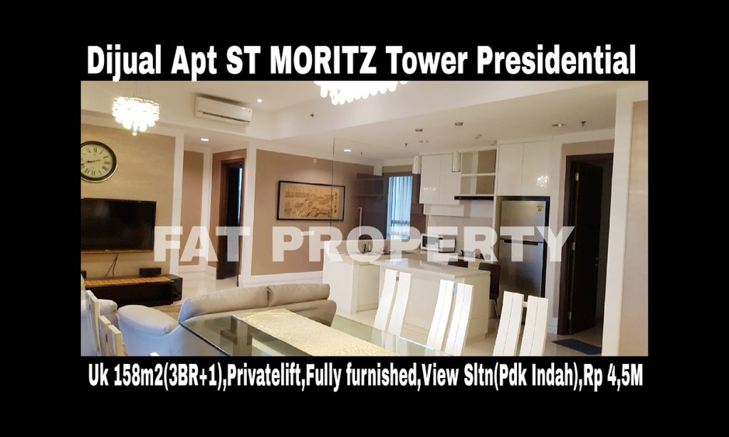 Feature Listing Dijual Apartment ST MORITZ Tower 