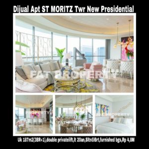 Dijual Apartment ST MORITZ Tower terbaru dan terbaik,New Presidential Tower.