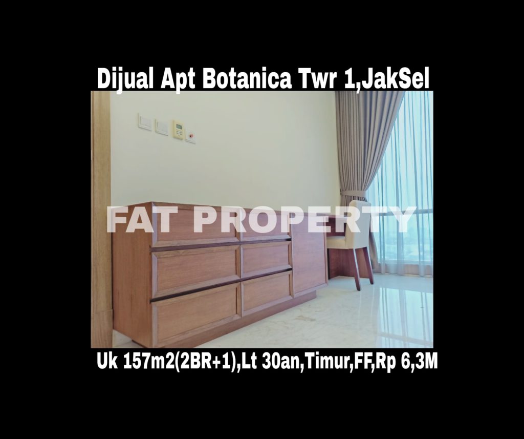 Dijual Apt Botanica,Simprug,Jakarta Selatan.