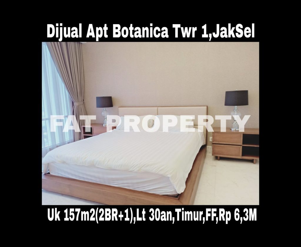 Dijual Apt Botanica,Simprug,Jakarta Selatan.