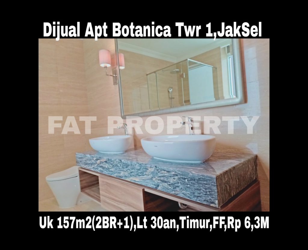 Dijual Apt Botanica,Simprug,Jakarta Selatan.