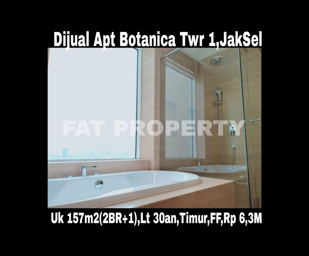 Dijual Apt Botanica,Simprug,Jakarta Selatan.