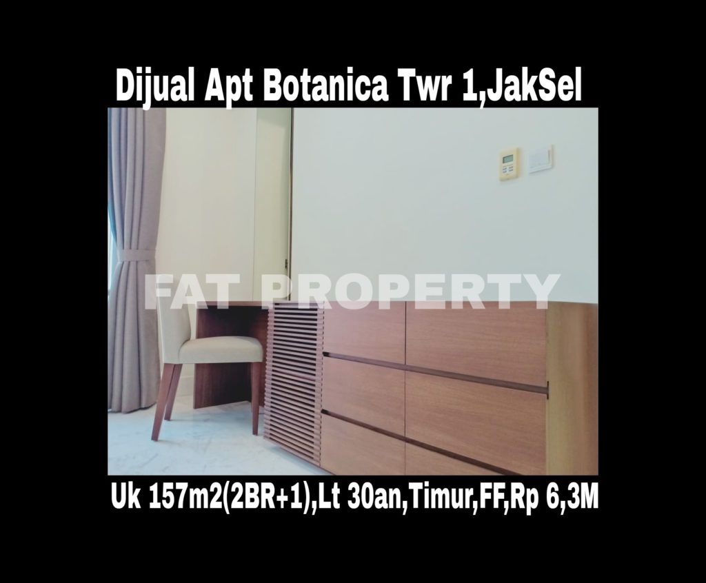 Dijual Apt Botanica,Simprug,Jakarta Selatan.