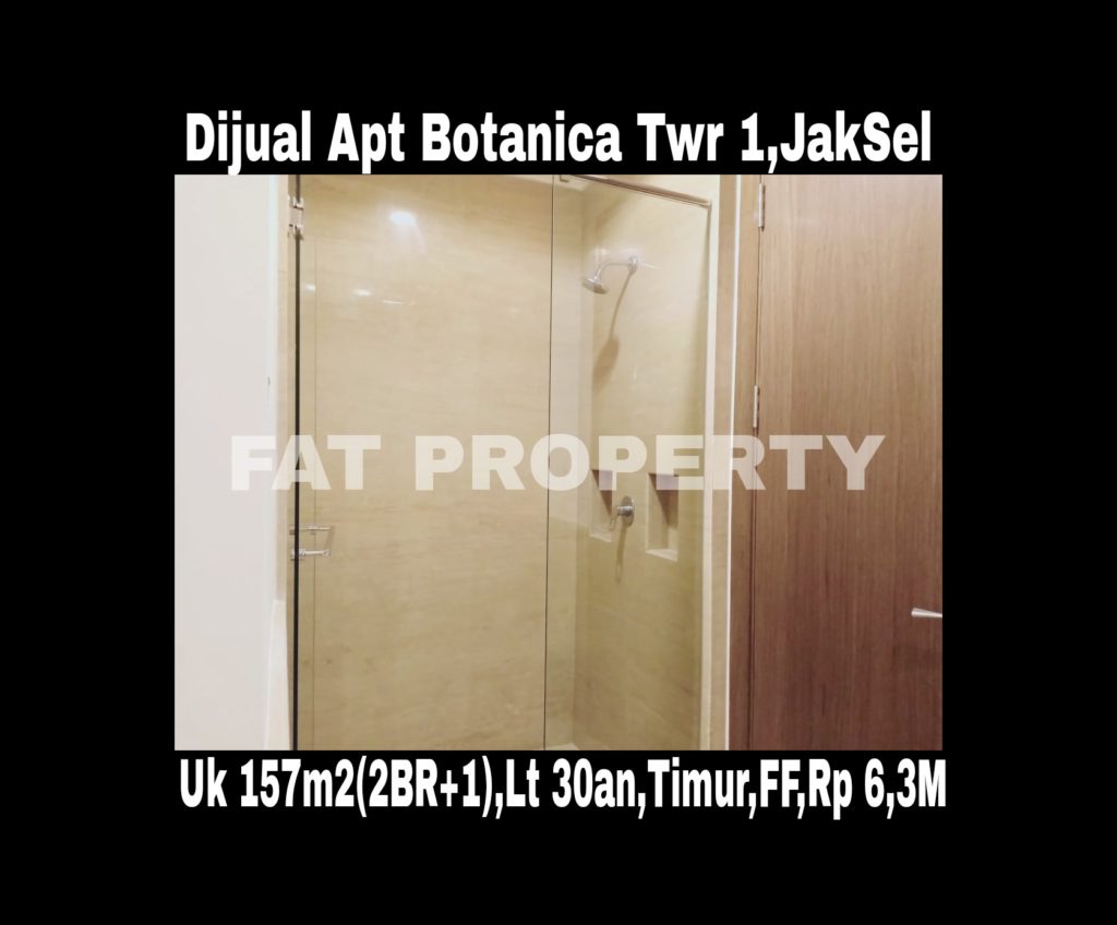 Dijual Apt Botanica,Simprug,Jakarta Selatan.