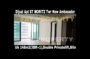 Dijual Apartment ST MORITZ Tower New Ambasador, tower paling high end dan terbaru serta paling strategis di tengah2 mal.