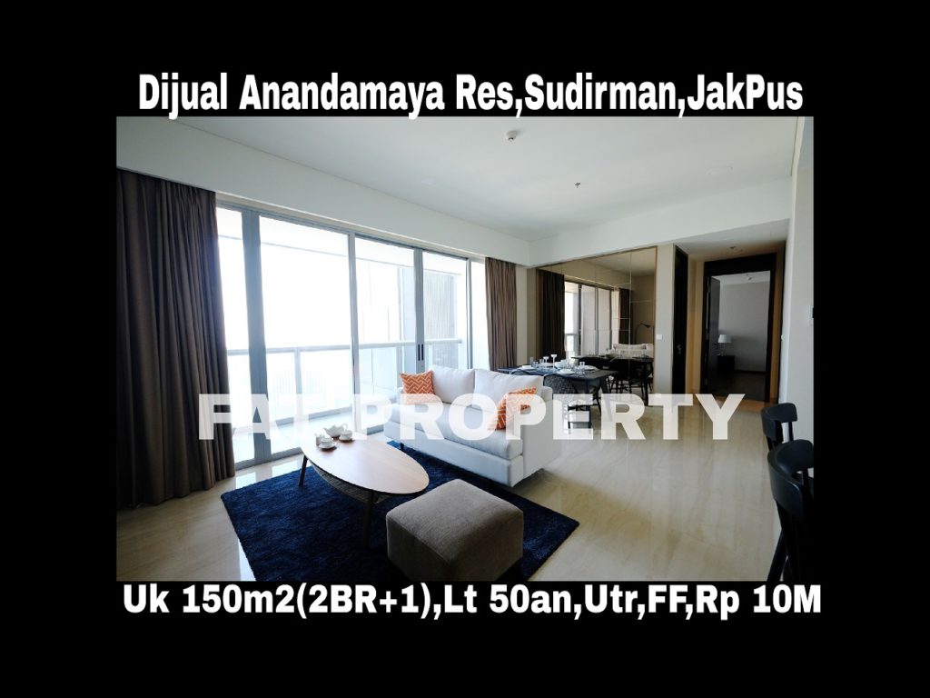 Dijual Condominium Anandamaya Residence,Jl Sudirman (Komplek Menara Astra),Jakarta Pusat