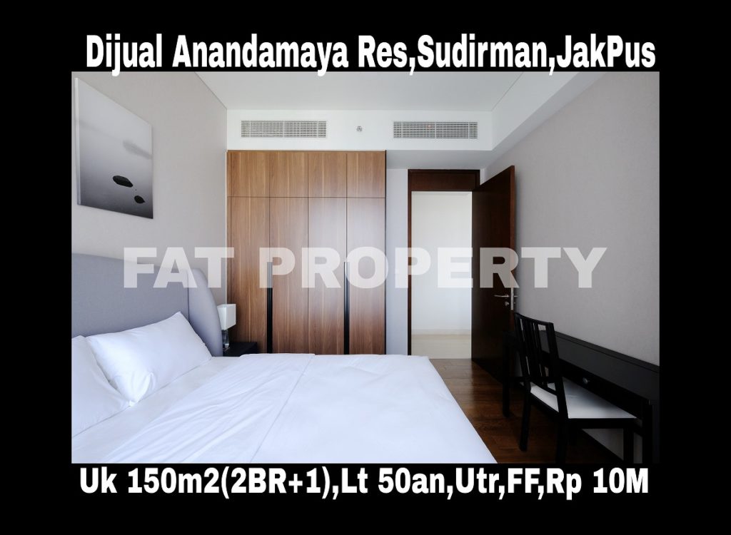 Dijual Condominium Anandamaya Residence,Jl Sudirman (Komplek Menara Astra),Jakarta Pusat